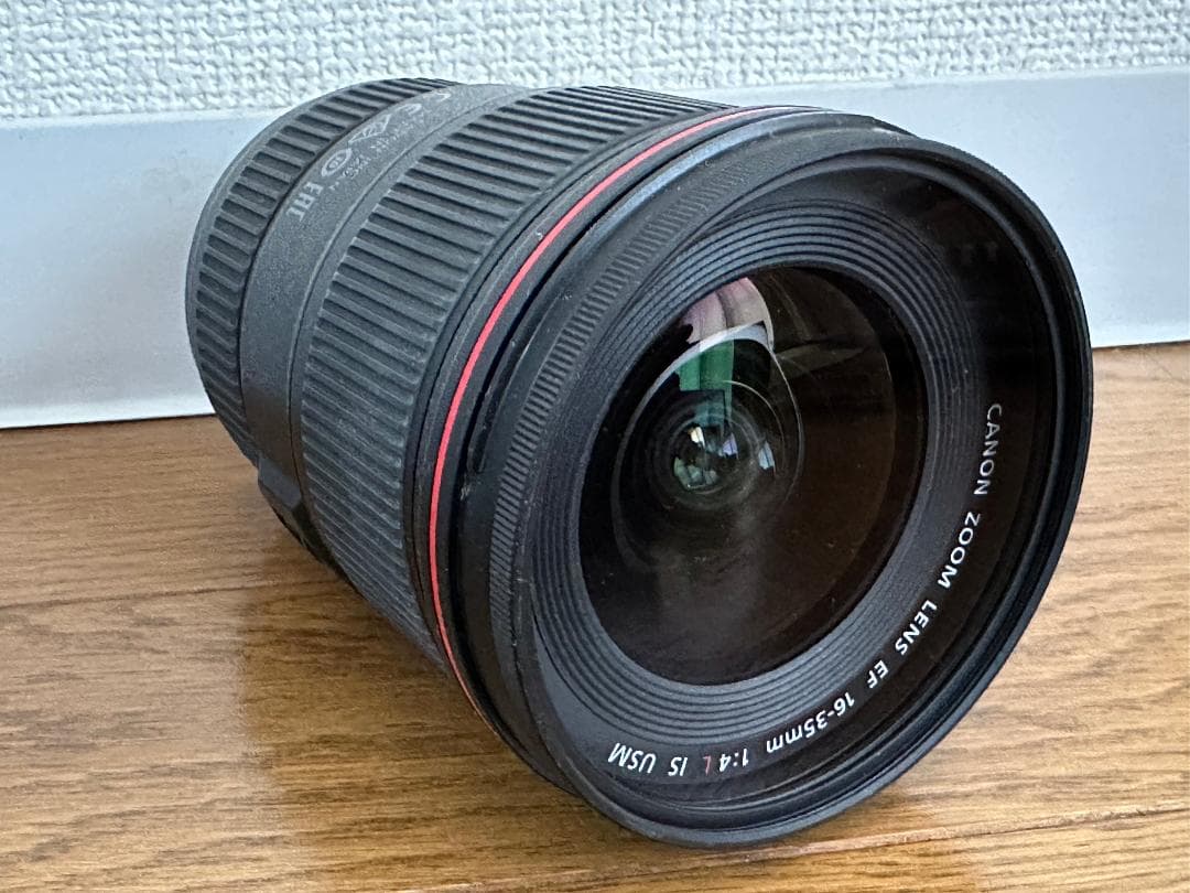 キヤノンで点検清掃済　Canon EF16-35mm F4 IS USM