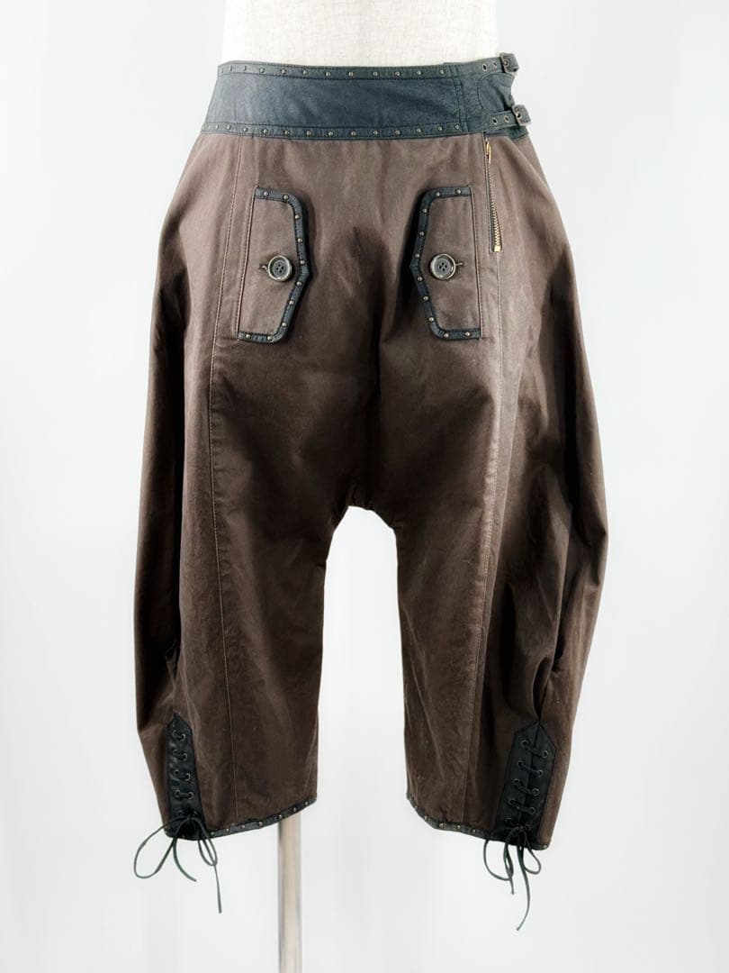 【新品未使用】シェアスピリット sharesprit レザー混キャロットパンツ