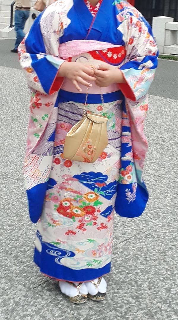 7歳　七五三 着物 フルセット