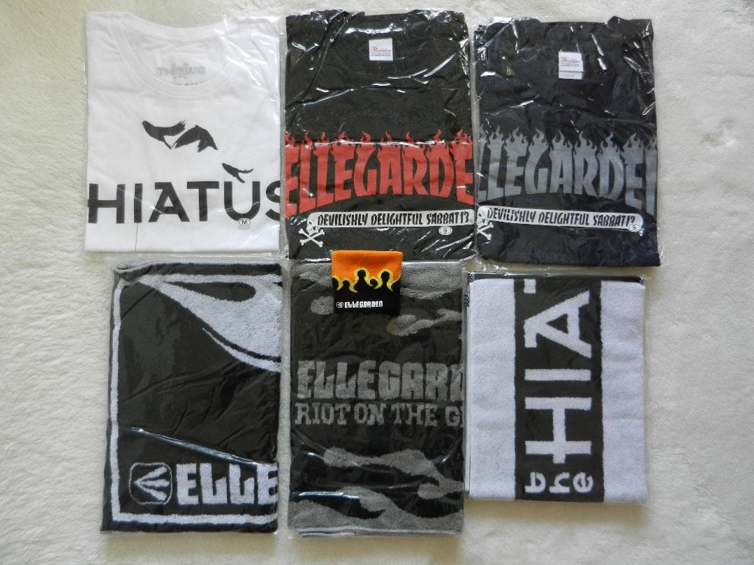 ELLEGARDEN Ｔシャツ タオル リストバンド／the HIATUS