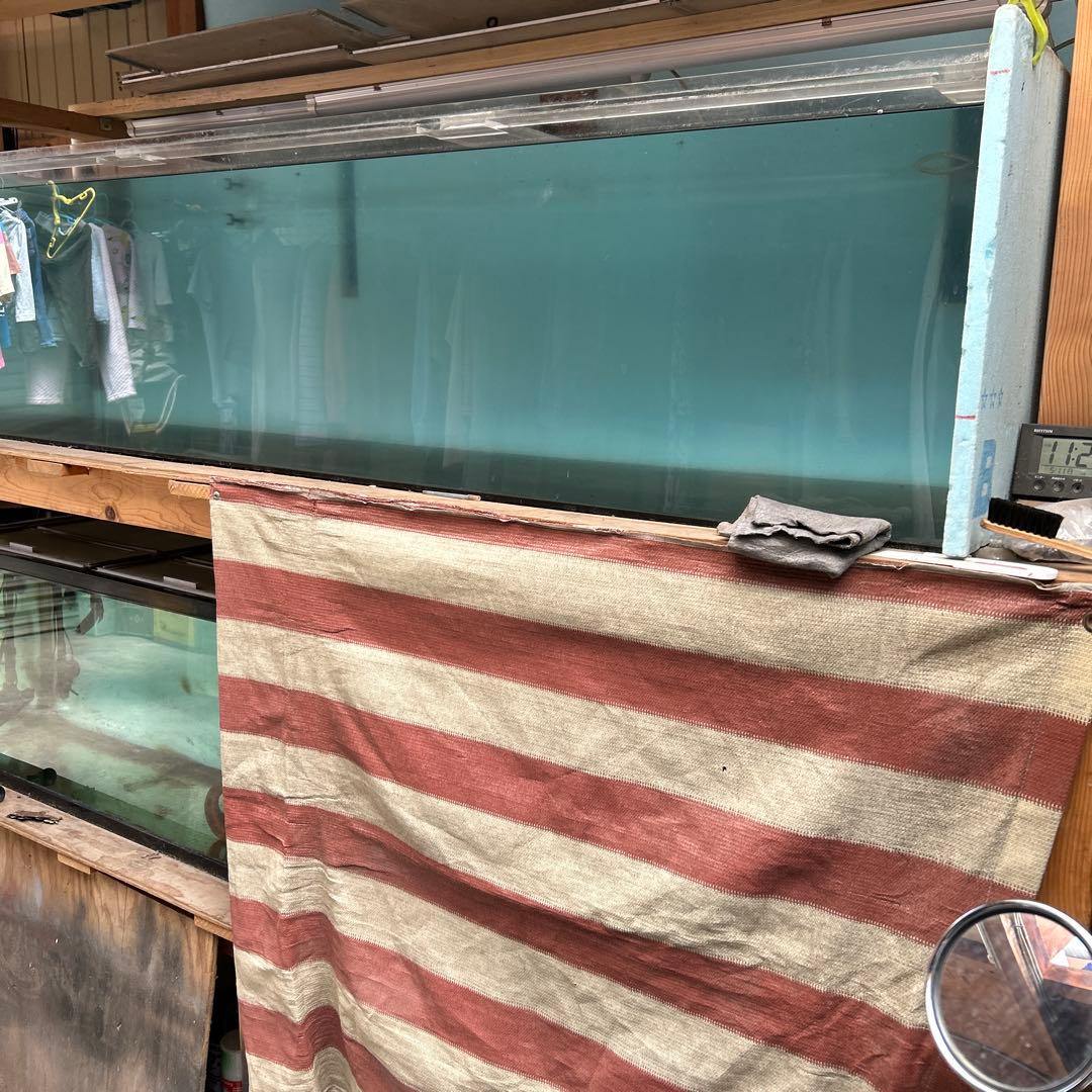 木製水槽台と1800水槽　値下げしました。