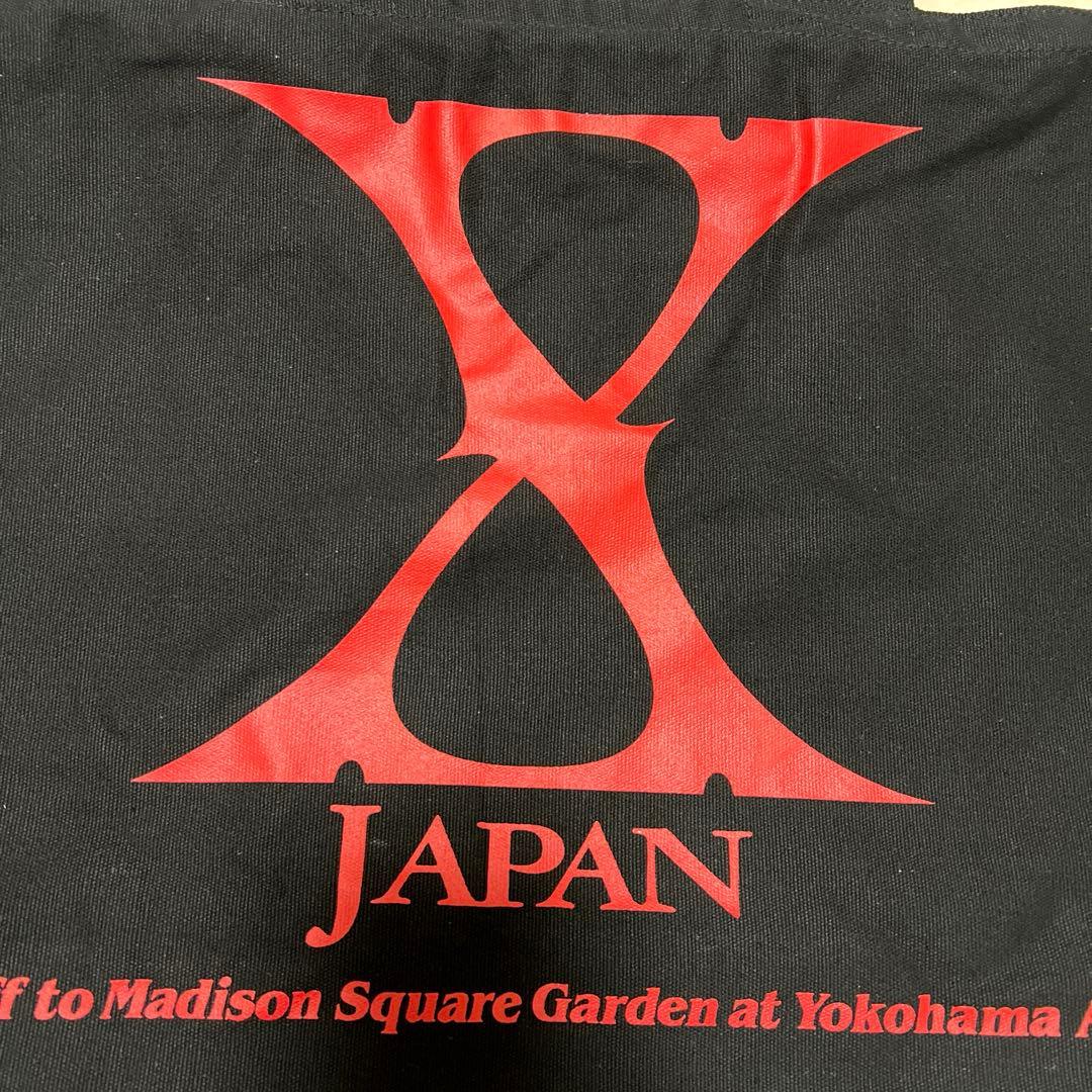 希少★X JAPAN ファスナー付きトートバッグ