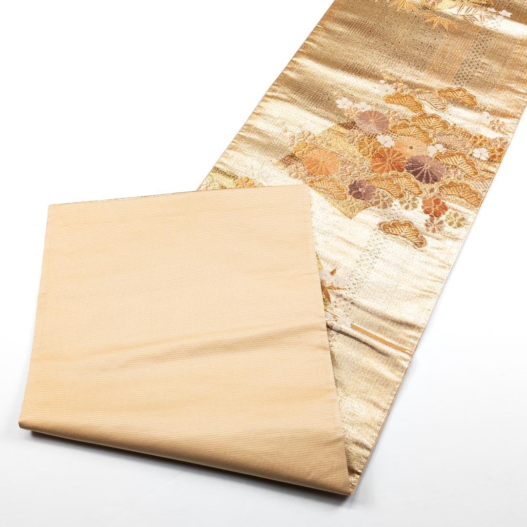 ルーピー R7SK1311 振袖+帯 2点セット 豪華な花々 六通柄