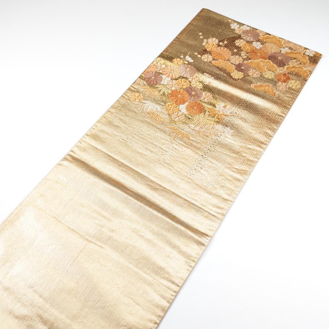 ルーピー R7SK1311 振袖+帯 2点セット 豪華な花々 六通柄