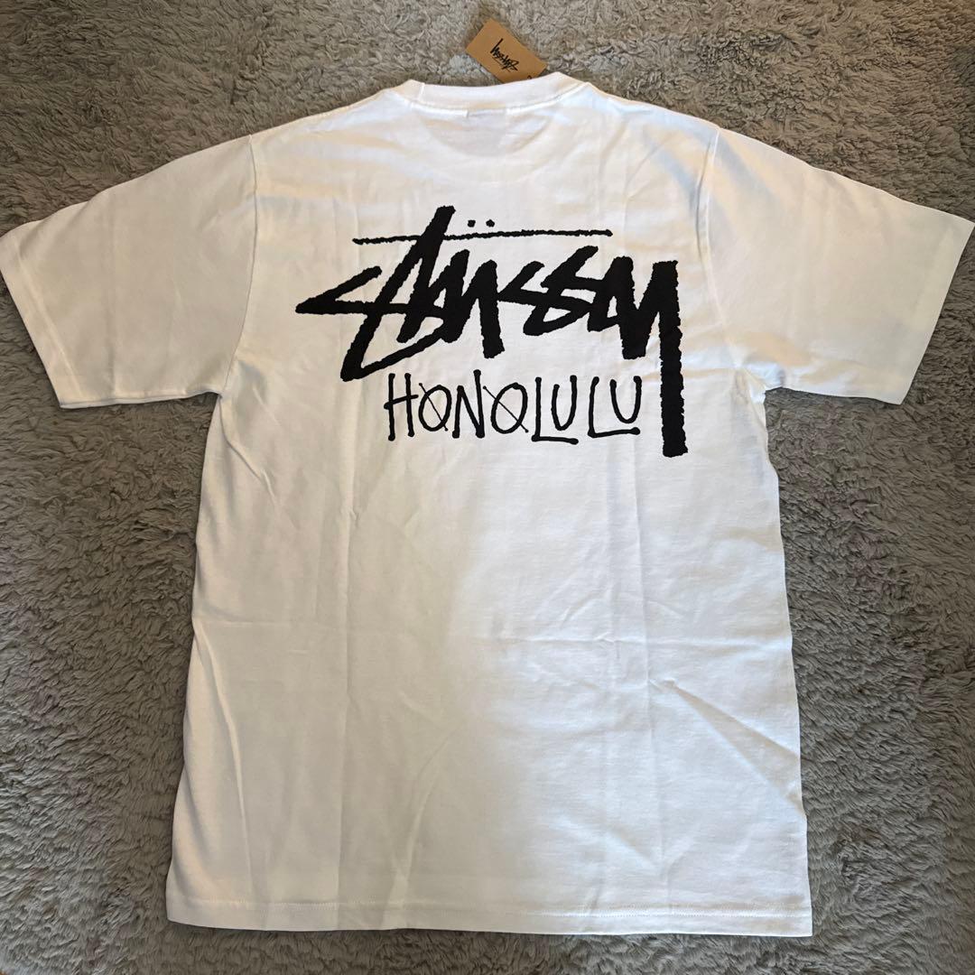 新品　激レア　stussy ホノルル Tシャツ ハワイ限定　日本未発売 S 黒
