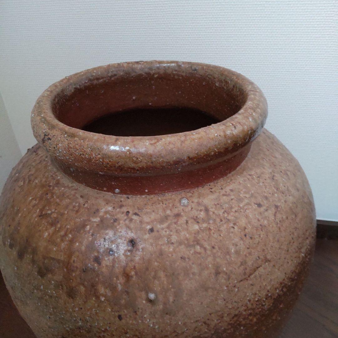 中　壺　備前焼　27