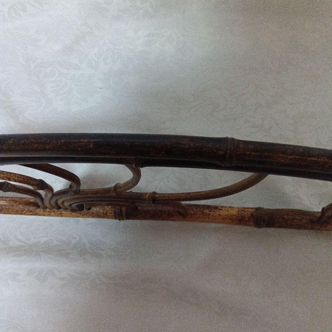 黒竹製　炉屏　氷烈組　煎茶道具