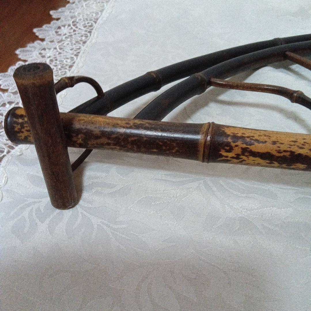 黒竹製　炉屏　氷烈組　煎茶道具