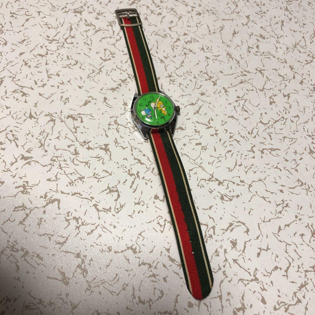トムとジェリー　レトロ腕時計