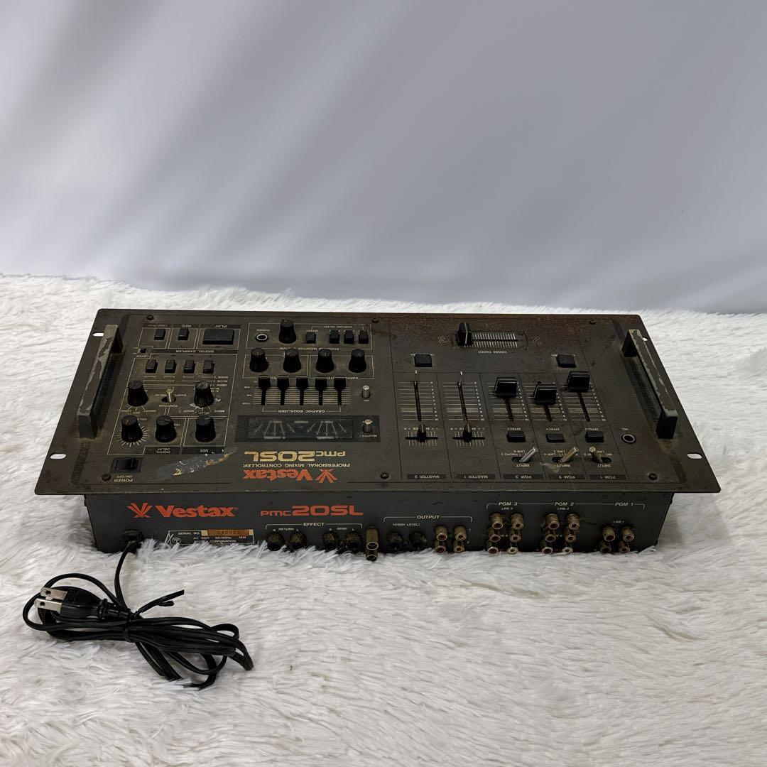 VESTAX ベスタクス PMC20SL DJミキサー ジャンク扱い