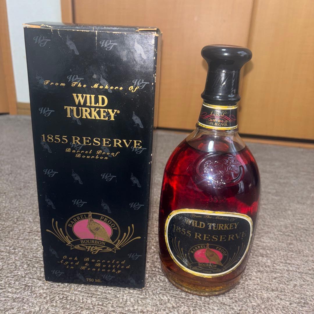 ワイルドターキー1855 リザーブ 750ml【新品未開封】