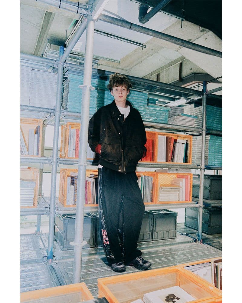 ずっと真夜中でいいのに。 コズミックどろ団子ツアー フェイクレザーブルゾン L