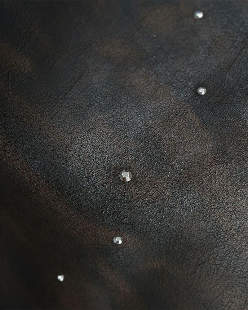 ずっと真夜中でいいのに。 コズミックどろ団子ツアー フェイクレザーブルゾン L