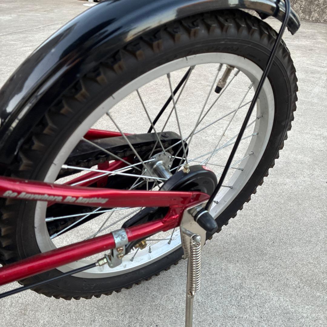 JEEP子供用自転車　18インチ　赤　直接引き取り