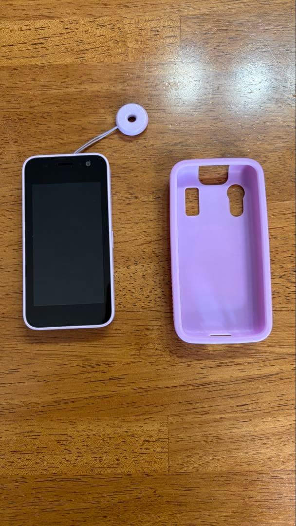 キッズケータイ　docomo KY-41C ラベンダー