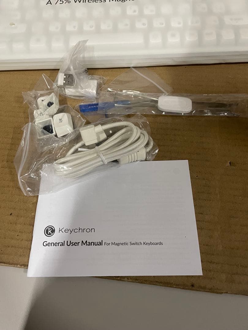 Keychron K2HE無線磁気スイッチカスタムキーボードJIS配列