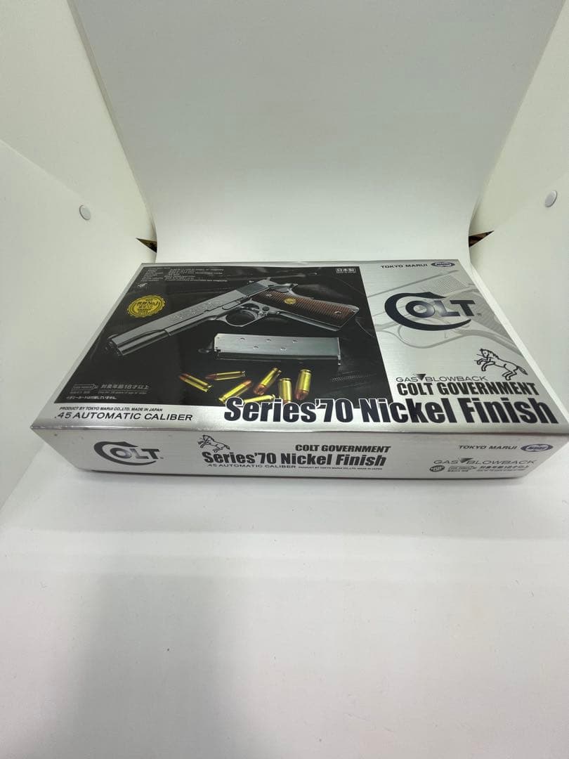 東京マルイ コルトガバメント マークIV シリーズ70 ニッケルフィニッシュ