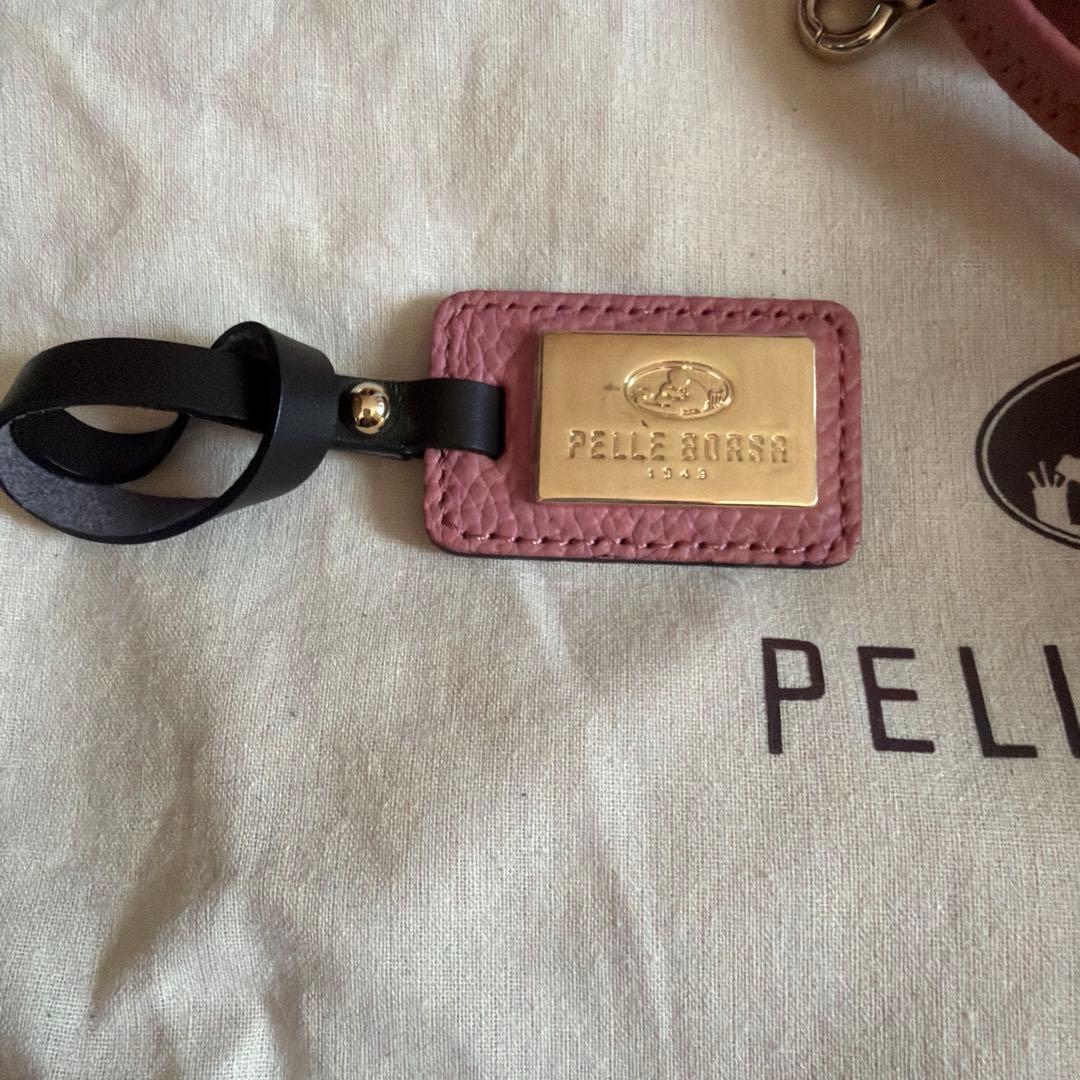 【新品】PELLE BORSA ペレボルサ レネット ショルダーバッグ ピンク