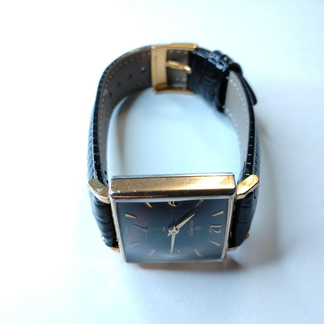 【1950s】 HELBROS スモセコ OH済 ヴィンテージ腕時計【訳あり品】