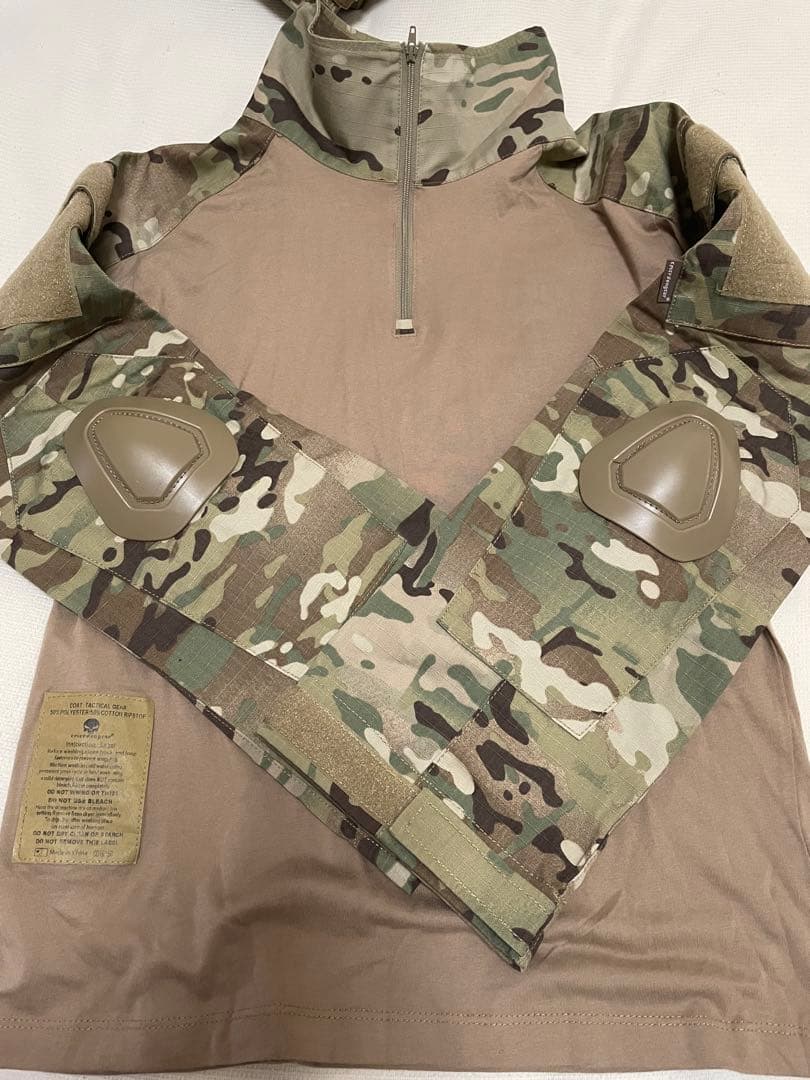 サバゲー 4点セット マルチカム TMC JPC 実物生地 迷彩服上下 ハット