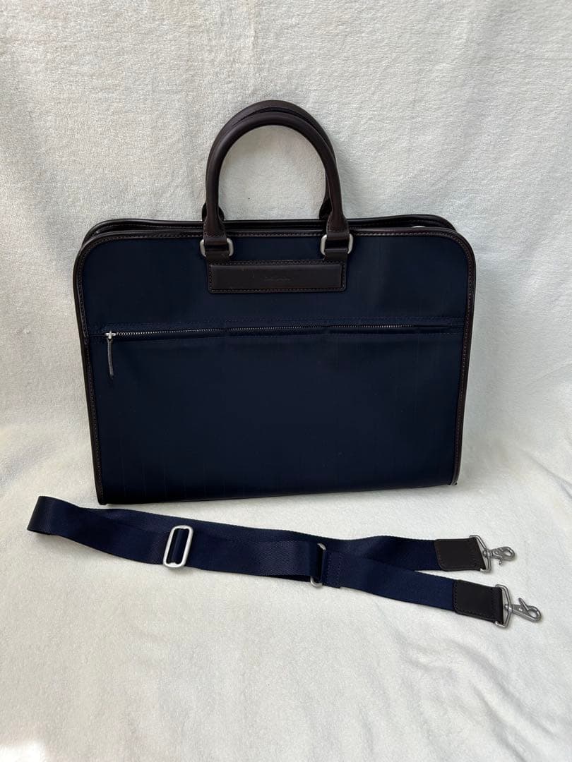 Paul Smith　ネイビーナイロン ビジネスバッグ