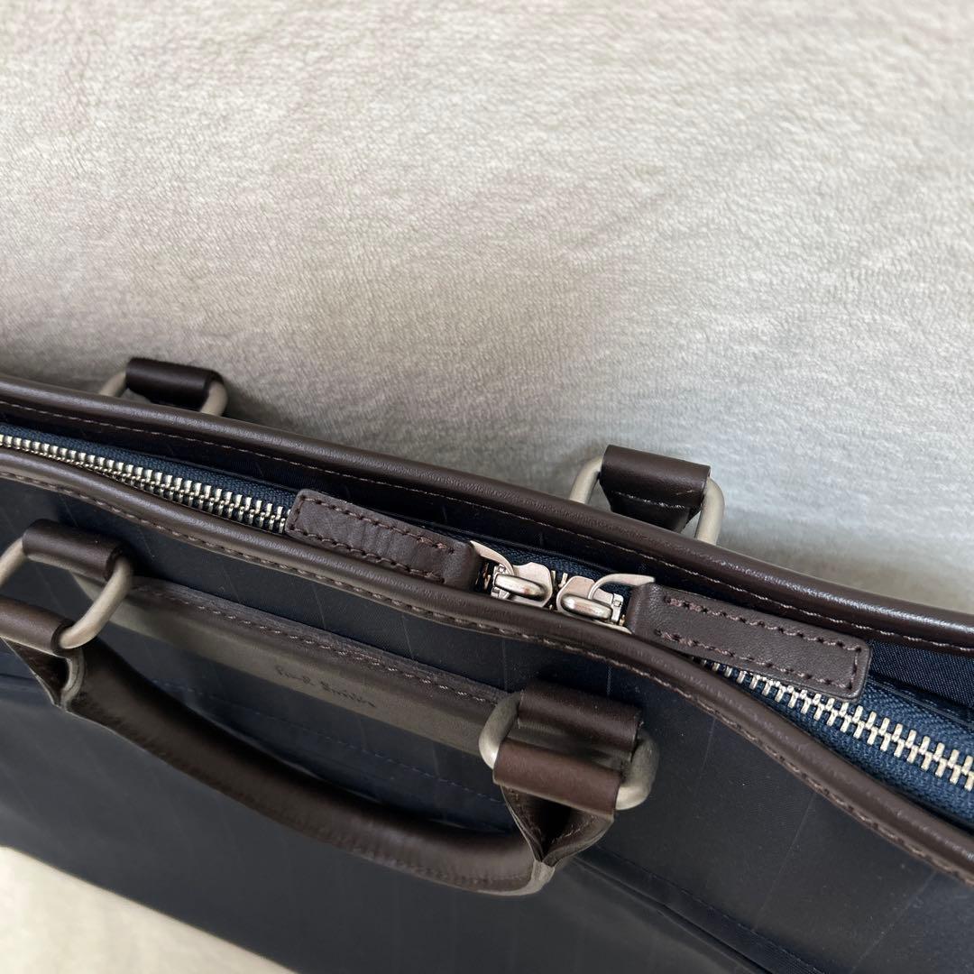 Paul Smith　ネイビーナイロン ビジネスバッグ