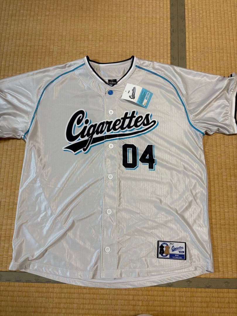 THE ORAL CIGARETTES ベースボールT 白