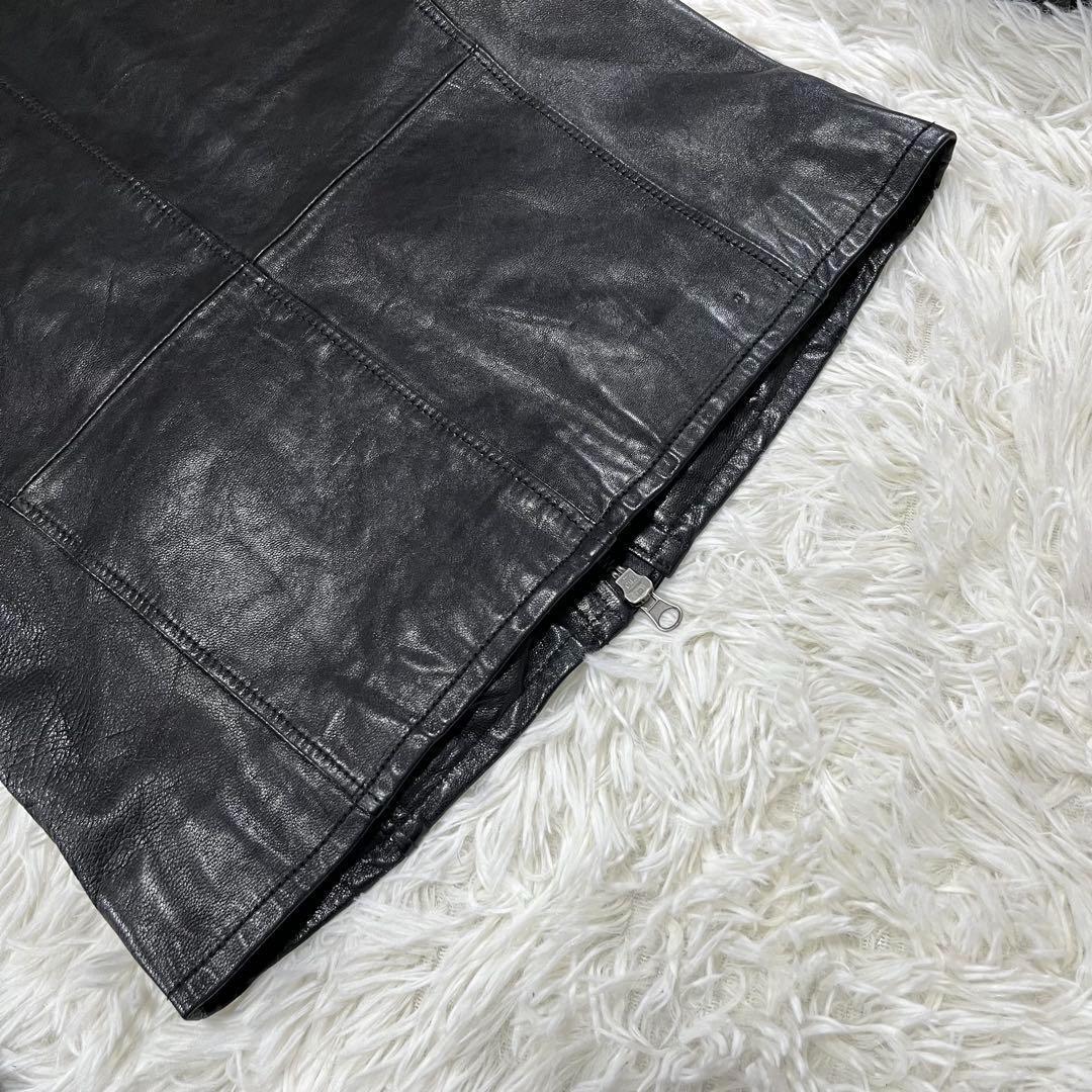 美品✨RATTLE TRAP シングルライダースジャケット　山羊革　Mサイズ