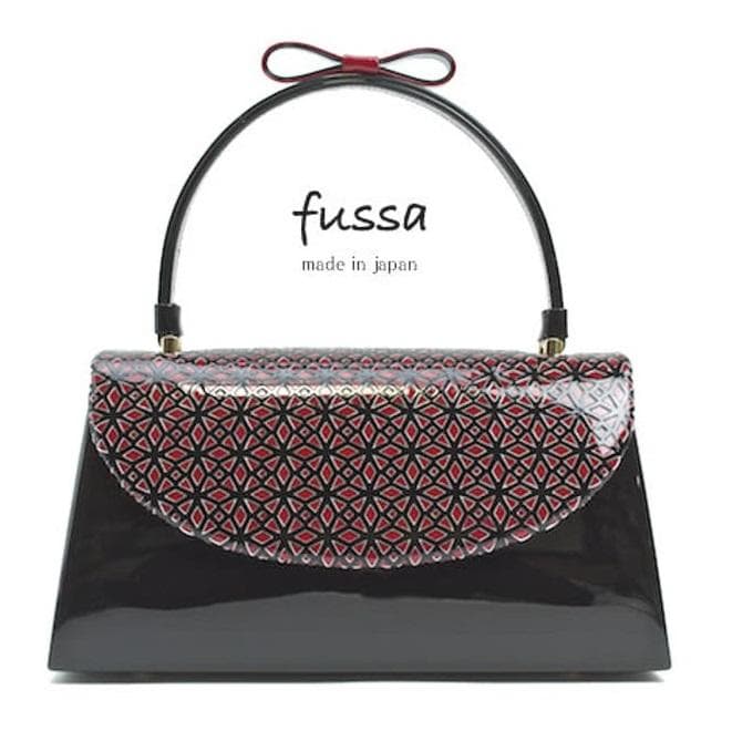 fussa バッグ 草履 クリスタルパンチング ふりふ