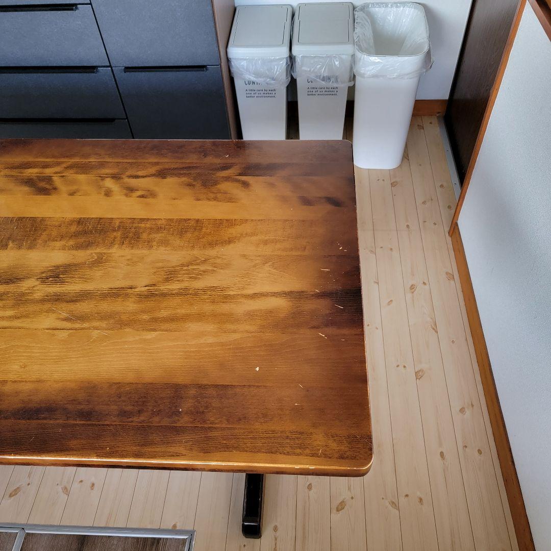 カリモク　ダイニングテーブルセット　椅子3脚