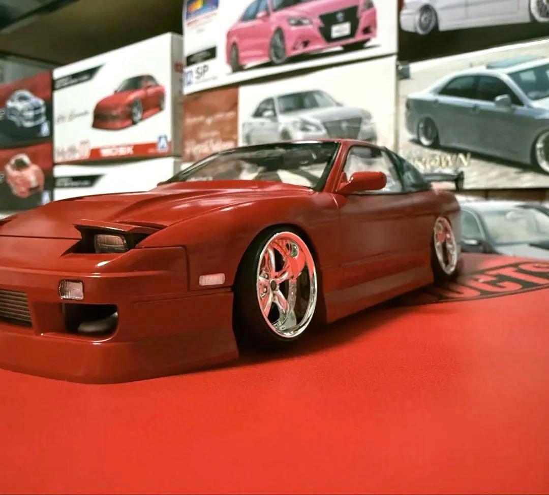 アオシマ BNスポーツ 180SX NOS搭載車
