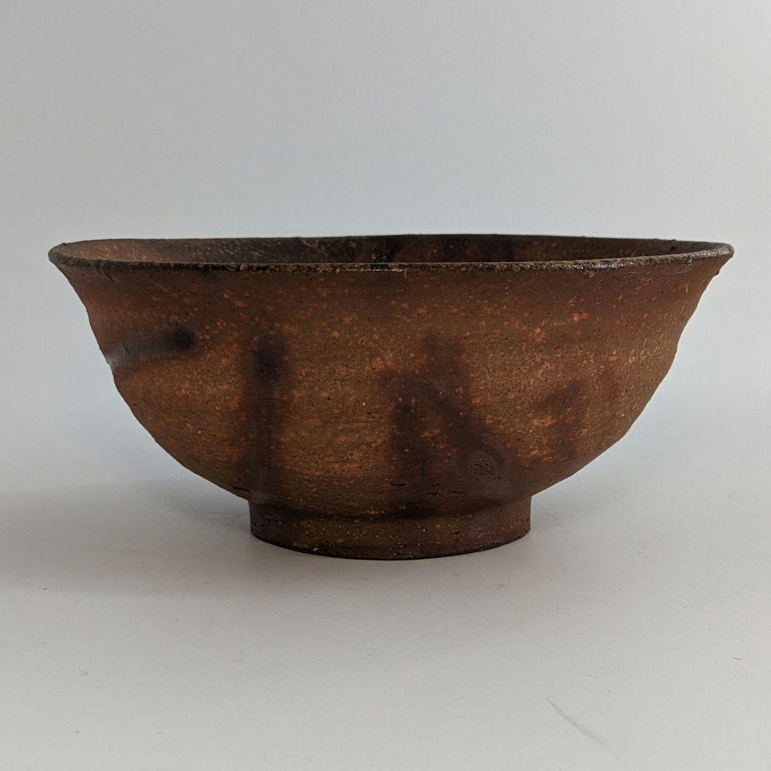 備前市指定無形文化財 小西陶蔵 備前焼 緋襷茶盌 合箱・栞 抹茶碗 抹茶茶碗