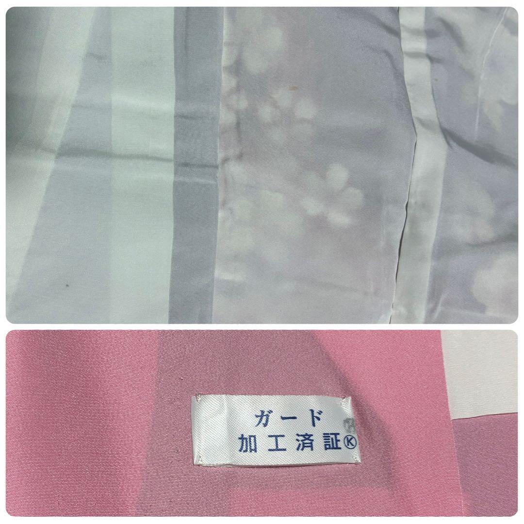 【振袖フルセット】+小物セット 豪華百花文様 深紅 銀糸 7点セット