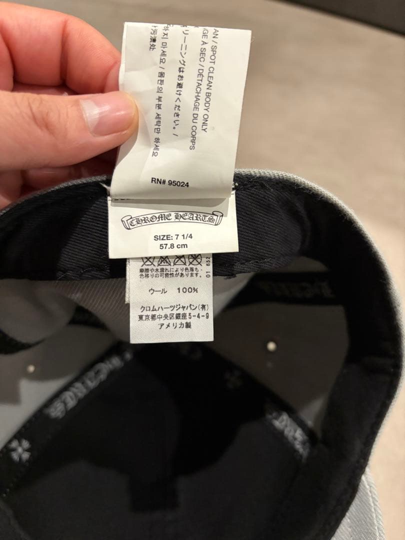 帽子 chromehearts chlogo baseball trucker cap