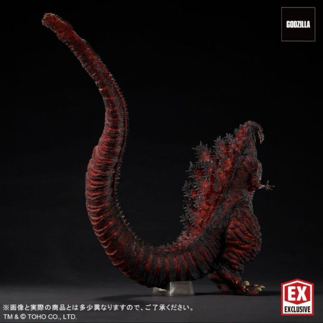輸送箱未開封 東宝30cmシリーズ ゴジラ(2016) 第4形態 発光Ver.