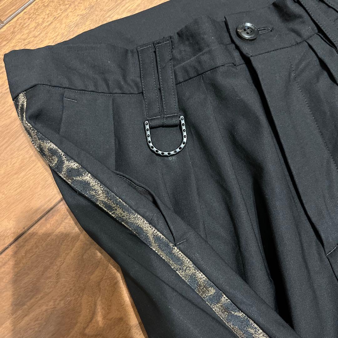 葵*様 Roen ロエン　スカルブラック サルエルパンツ