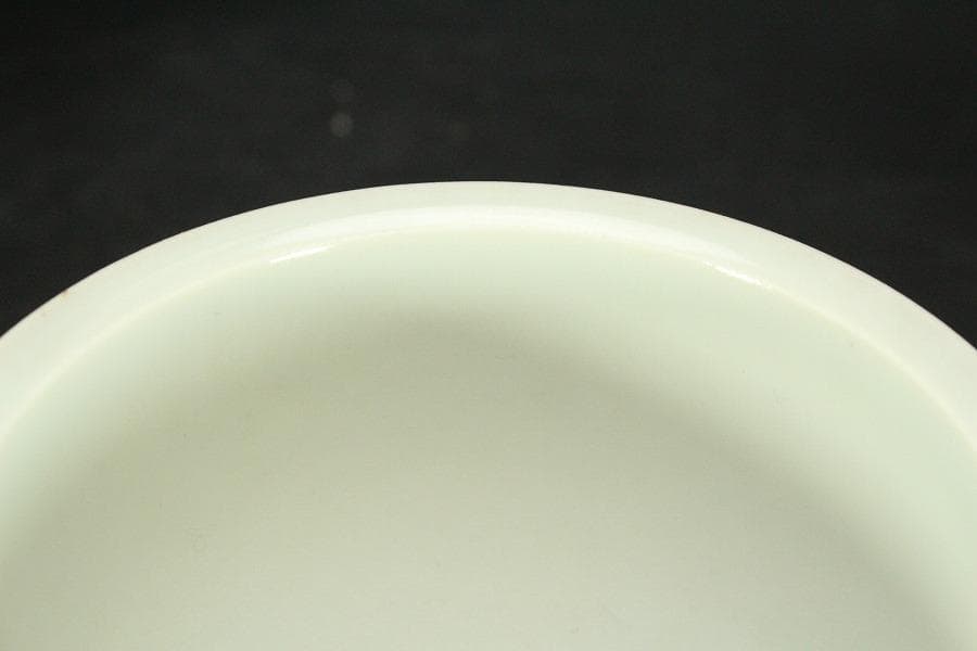 中国美術 粉彩色絵 宮廷人物紋 遊台 漆蓋碗 居仁堂製 希少(LC257)