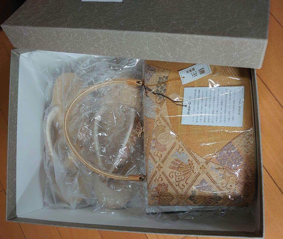 沙織 和装バックと草履Mサイズ