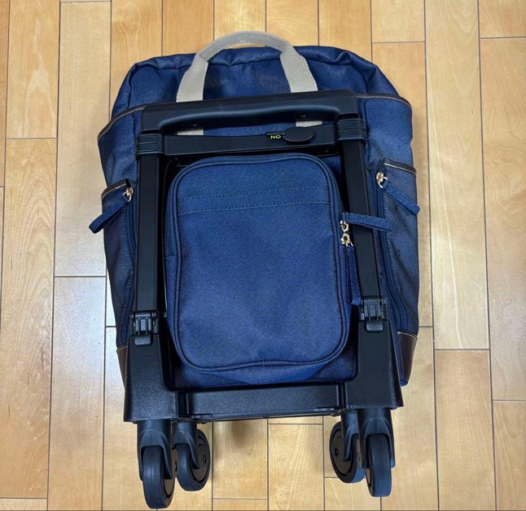 SWANY ネイビー キャリーカート