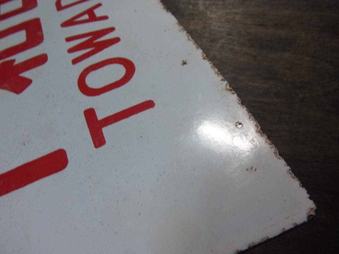 愛称板　急行 十和田　〇青　琺瑯　東北本線 実装品