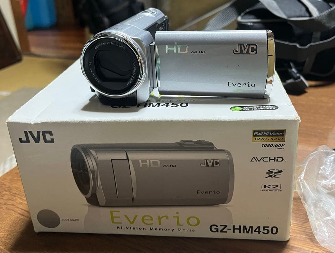 JVC VictorハイビジョンメモリームービーEverio GZ-HM450