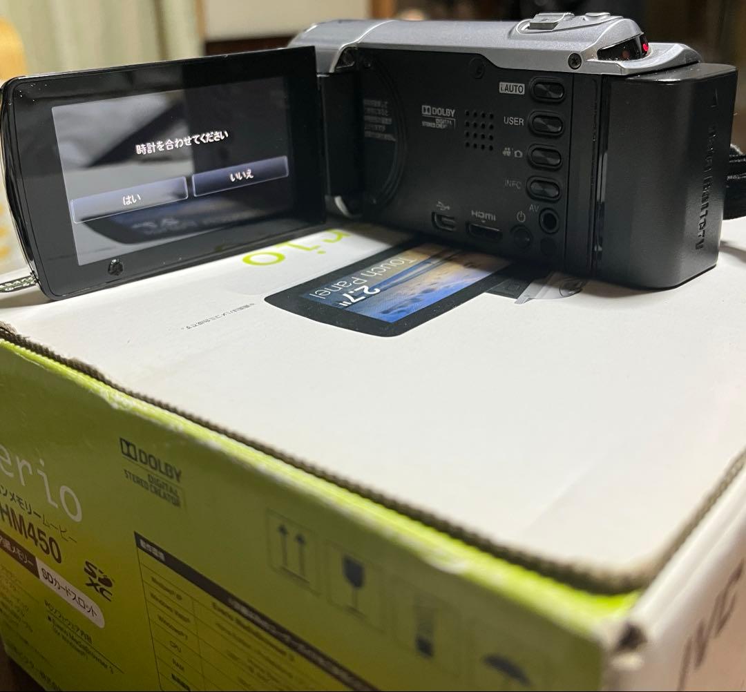 JVC VictorハイビジョンメモリームービーEverio GZ-HM450
