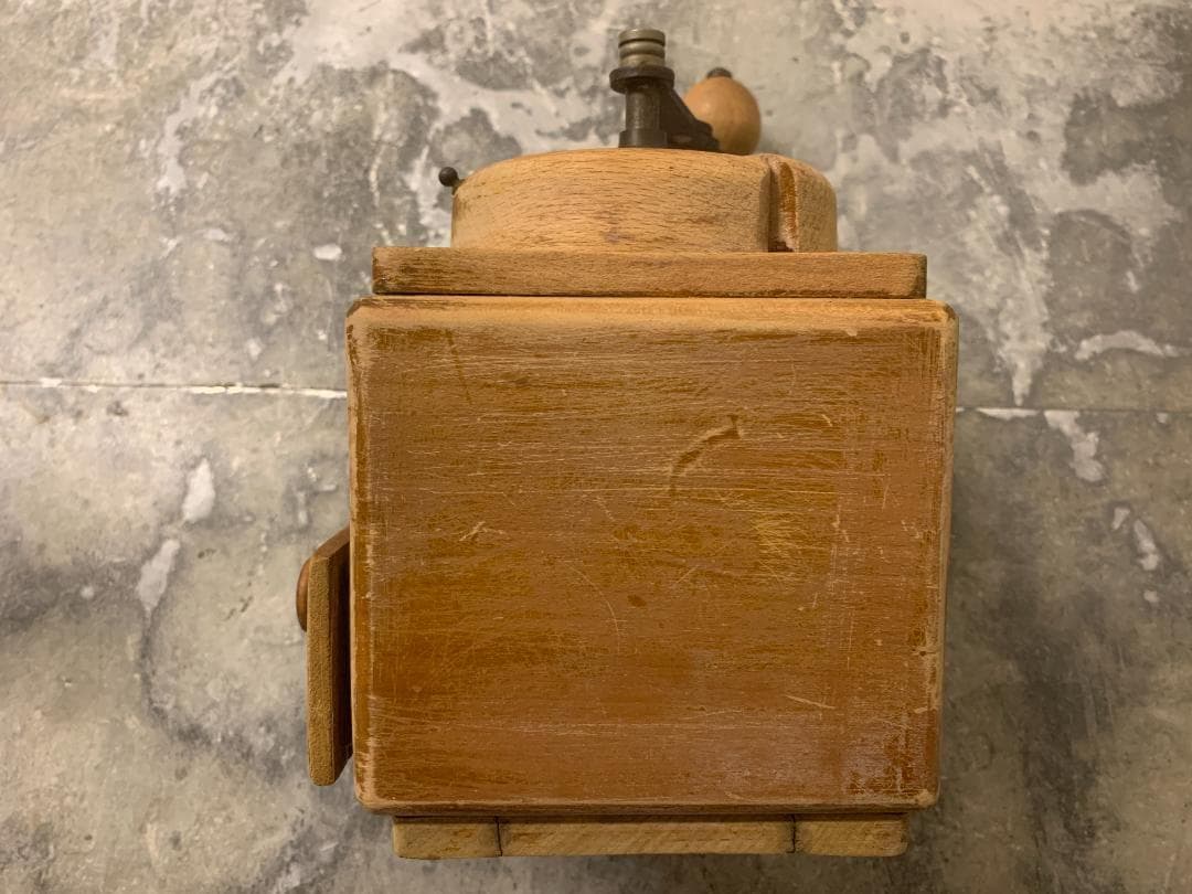 フランスアンティーク 木製 コーヒーミル　ハンドミル グラインダー オブジェ