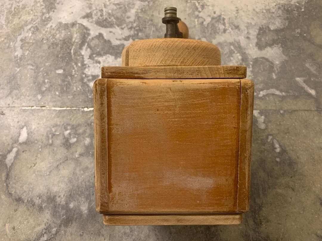 フランスアンティーク 木製 コーヒーミル　ハンドミル グラインダー オブジェ