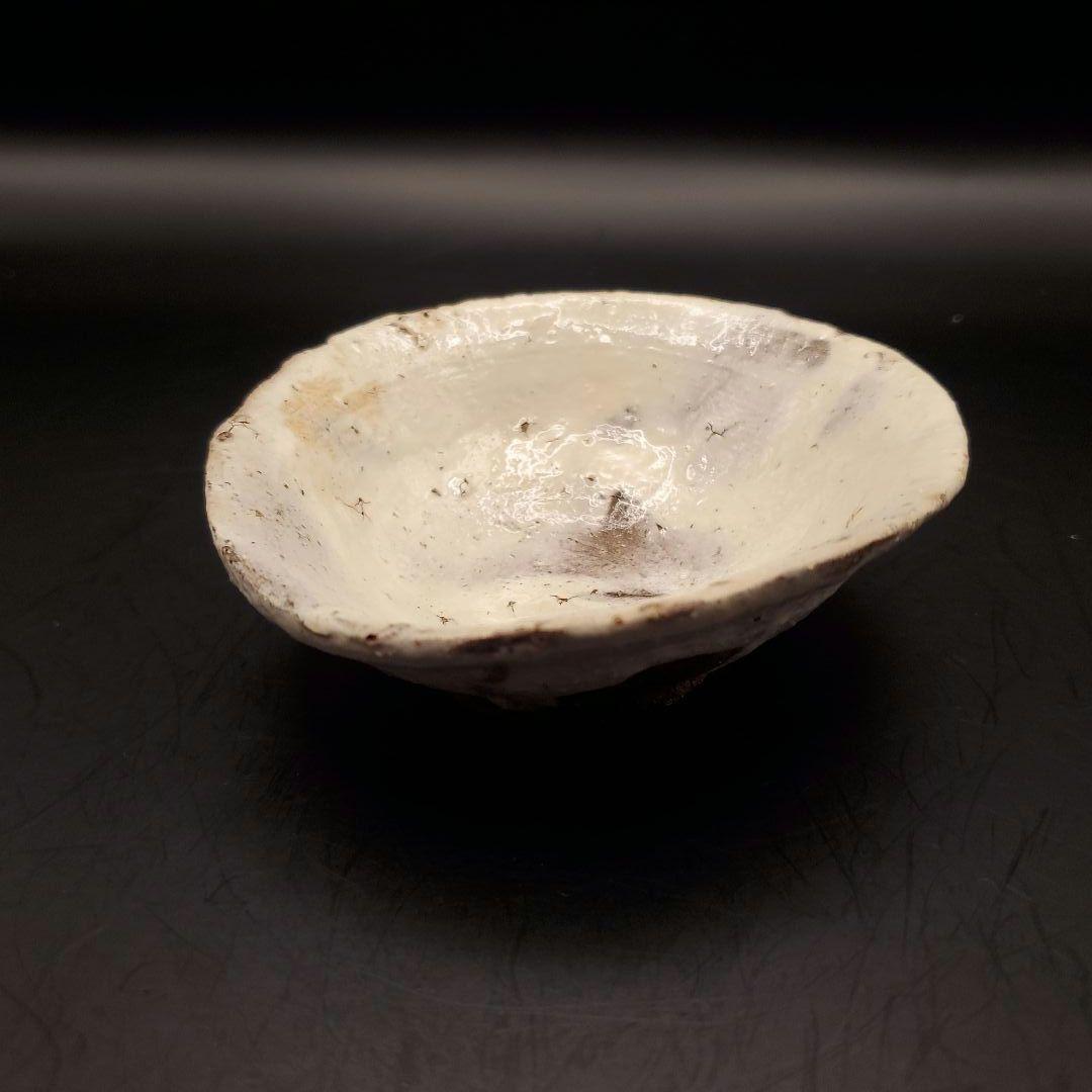 辻村史朗　粉吹ぐい呑　盃　粉引