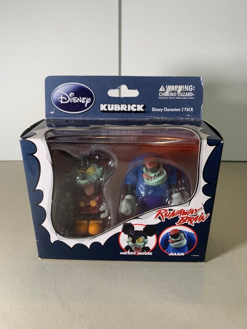 メディコム ディズニーKUBRICK ミッキーマウス & ジュリアス 2パック