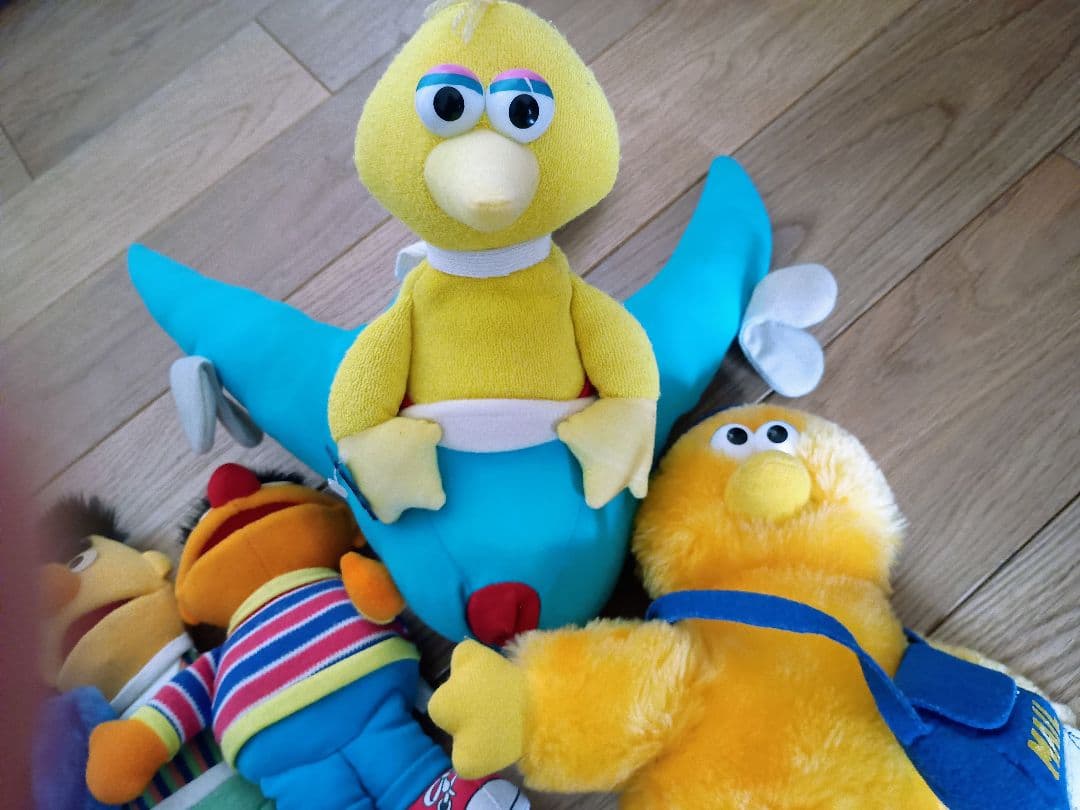 1990年　セサミストリートapplause社ぬいぐるみ　パペット　ヴィンテージ