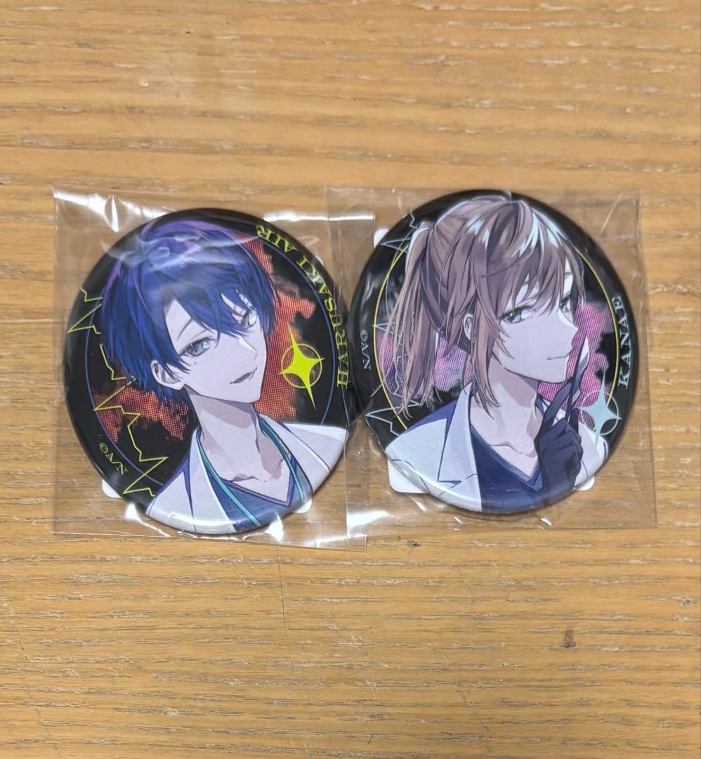 にじさんじ チェキ 缶バッジ