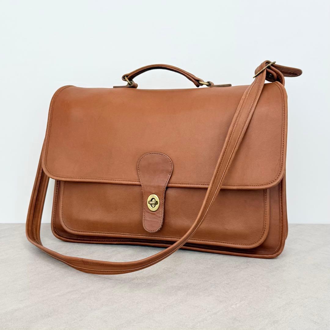 バッグ Vintage Coach Metropolitan Brief Bag