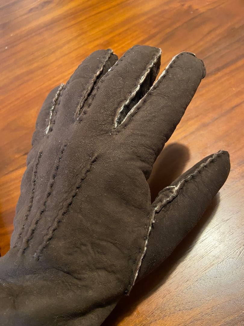 【新品・未使用】IL BISONTE　羊革手袋